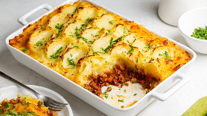 Escondidinho com proteína de soja (Imagem: OlgaBombologna | Shutterstock)