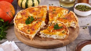 Quiche de frango com abóbora (Imagem: natkinzu | Shutterstock)