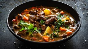 Ensopado de músculo com legumes (Imagem: Jacek Chabraszewski | Shutterstock)