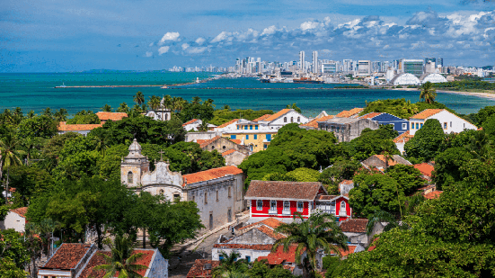 Recife e Olinda estão entre os destinos mais procurados do Nordeste (Imagem: Cacio Murilo | Shutterstock)