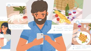 Os algoritmos das redes sociais também afetam a saúde mental (Imagem: GoodStudio | Shutterstock)