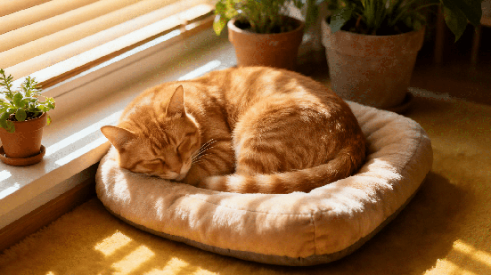 Os gatos costumam mudar de posição diversas vezes enquanto dormem (Imagem: TF2005 | Shutterstock)