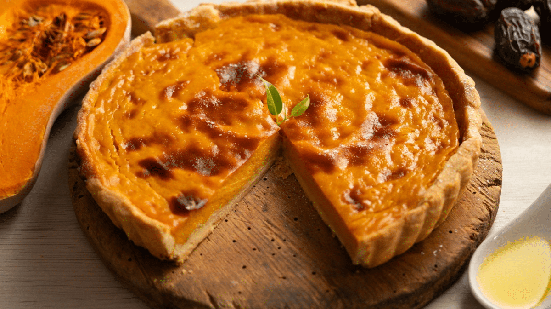Torta de abóbora (Imagem: Lecker Studio | Shutterstock)
