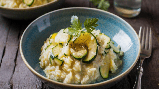 Risoto de abobrinha (Imagem: Food magic | Shutterstock)