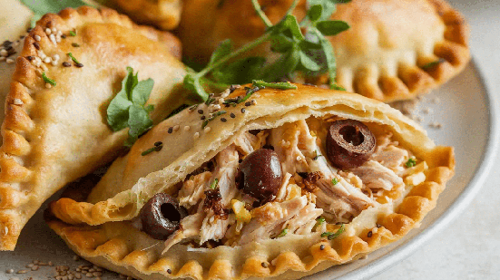 Empanada de frango desfiado (Imagem: Cooks POV | Shutterstock)