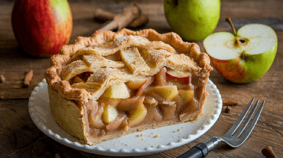 Torta de maçã com canela (Imagem: Foodgraphy39 | Shutterstock)