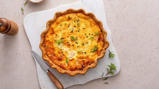 Torta proteica de frango com ricota (Imagem: Elena Veselova | Shutterstock)
