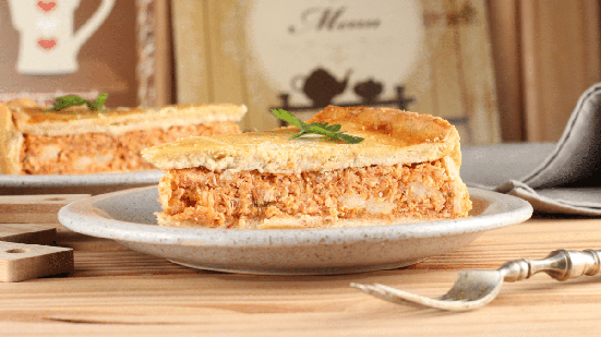 Torta de frango com queijo cottage (Imagem: Cintia Ynoue | Shutterstock)