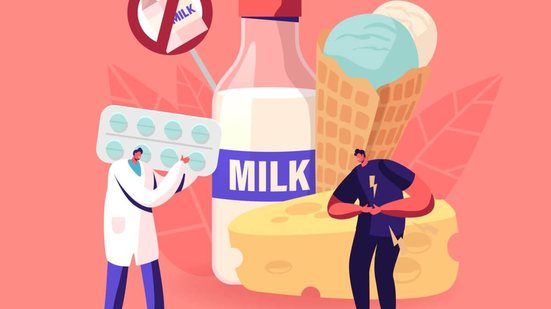 A intolerância à lactose pode ter diversas causas (Imagem: ivector | Shutterstock)