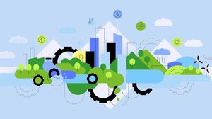 A engenharia é uma peça-chave na criação de infraestruturas preparadas para as mudanças climáticas (Imagem: V2.Graphics | Shutterstock)