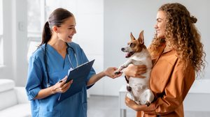 Os cuidados com a saúde dos pets ajudam a prevenir as zoonoses (Imagem: Prostock-studio | Shuttestock)