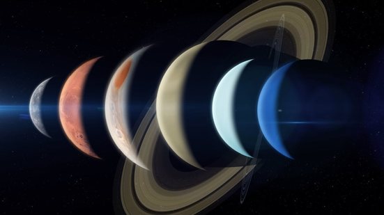 Os alinhamentos planetários de 2025 trarão energias diversas para os signos (Imagem: buradaki | Shutterstock)