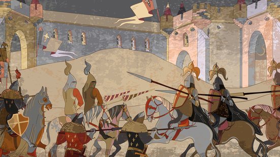 A Idade Média também ficou conhecida como a “Idade das Trevas” (Imagem: Matrioshka | Shutterstock)