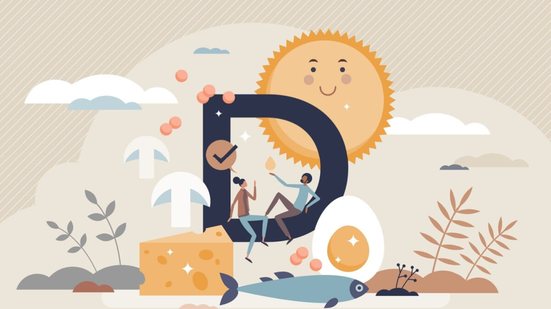 A vitamina D contribui para o bom funcionamento do organismo (Imagem: VectorMine | Shutterstock)