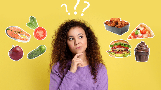 As redes sociais exercem um papel importante nas escolhas alimentares do dia a dia (Imagem: New Africa | Shutterstock)