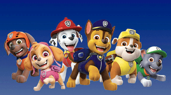 Pastor alemão, dálmata e chihuahua estão entre as raças da Patrulha Canina (Imagem: Reprodução digital | Spin Master Entertainment, Guru Animation Studio, Nickelodeon Animation Studios, TVOntario e Netflix)