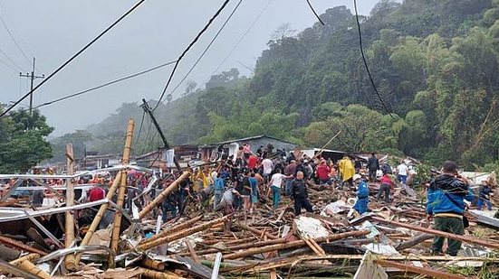 Deslizamento de terra colombia | Víctor Manuel Tamayo / Twitter