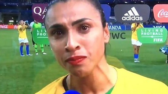 Discurso de jogadora emocionou internautas | Reprodução / Youtube