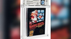 Imagem Cartucho do 'Super Mario', hit dos anos 80, é vendido por quase R$ 4 milhões em leilão