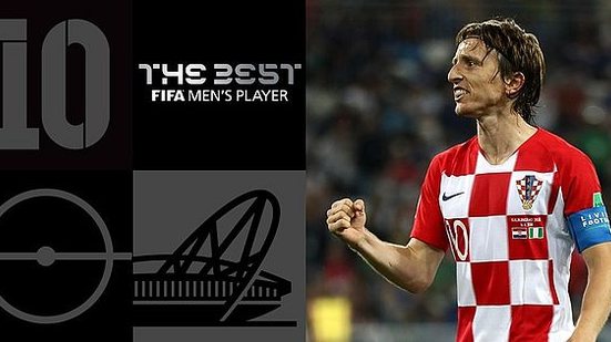 Modric é eleito pela Fifa o melhor jogador do mundo em 2018 | Divulgação / FIFA
