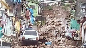 Palmeira dos Índios foi atingido por desastres após chuvas de junho | Reprodução/Redes Sociais