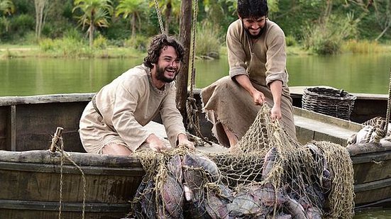 A cena da pesca | Blad Meneghel/Record TV