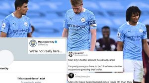 Imagem Conta do Manchester City é suspensa no twitter; entenda
