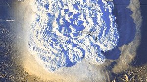 Meteorológico de Tonga / Reprodução G1