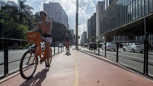 Imagem Centro histórico de SP tem ruas fechadas no Dia Mundial sem Carro