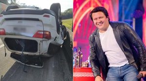 Imagem Cantor Giovani, da dupla com Gian, sofre acidente de carro em SP