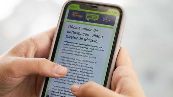 Maceioenses podem contribuir para o Plano Diretor pela internet | Divulgação