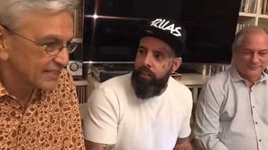 O encontro foi organizado por Patrícia Pilar e contou com a participação de diversos artistas. | Reprodução / Facebook