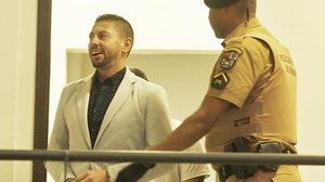 Edison Brittes chega para a audiência - Depoimento sobre o caso de assassinato do ex-jogador do São Paulo Daniel | Franklin de Freitas/Folhapress