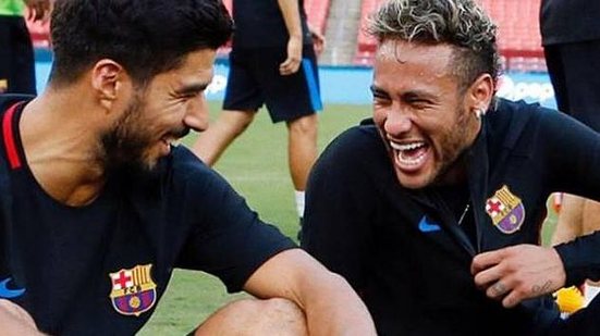 Neymar e Suárez mantiveram forte amizade na Catalunha | luissuarez9/Instagram