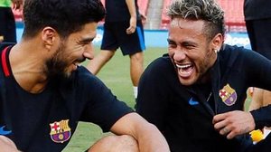 Neymar e Suárez mantiveram forte amizade na Catalunha | luissuarez9/Instagram