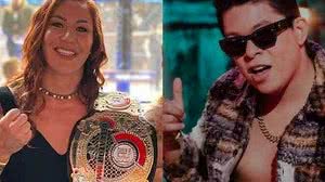 Imagem Campeã de MMA, Cris Cyborg desafia DJ Ivis para luta: ‘Faz isso que você fez nela em mim’