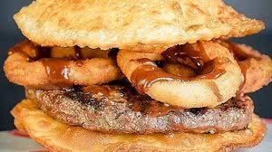 Hambúrguer causou entre internautas | Reprodução / Twitter