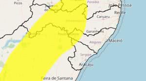 Foto: Reprodução/Inmet