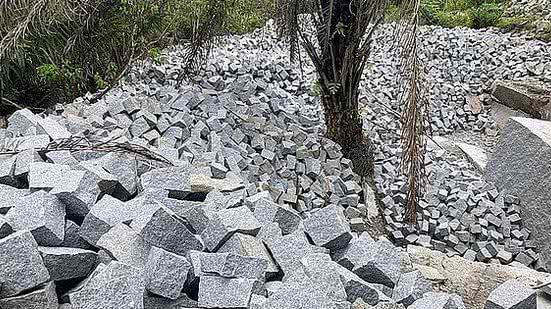 Homens desviavam minérios de terra indígena fingindo extrair paralelepípedo | Arquivo/Polícia Federal