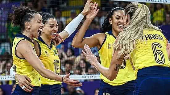 Brasil fez 3 sets a 0 contra o Japão | Wander Roberto/COB