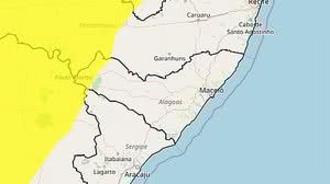 Reprodução / Inmet