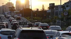 Imagem de arquivo do trânsito na Barra da Tijuca | Fernando Frazão / Agência Brasil