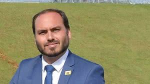 Vereador é filho de Jair Bolsonaro | Reprodução / Agência Senado