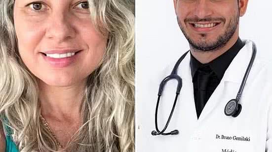 Ines Gemilaki, de 48 anos, Bruno Gemilaki Dal Poz, de 28 anos são procurados pela polícia | Divulgação