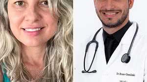 Ines Gemilaki, de 48 anos, Bruno Gemilaki Dal Poz, de 28 anos são procurados pela polícia | Divulgação