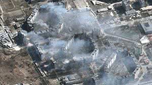 Mariupol Ucrânia | Satellite image (c) 2022 Maxar Technologies