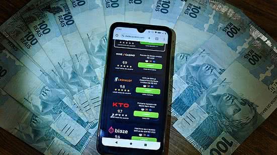 Imagem meramente ilustrativa de apostas esportivas online | Thenews2 / Folhapress