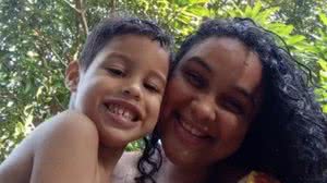 Ingrid e o filho Anthony Levy | Foto: Reprodução / Redes sociais