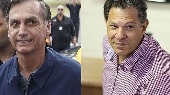 Bolsonaro e Haddad disputam o segundo turno | Agência Brasil