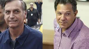 Bolsonaro e Haddad disputam o segundo turno | Agência Brasil